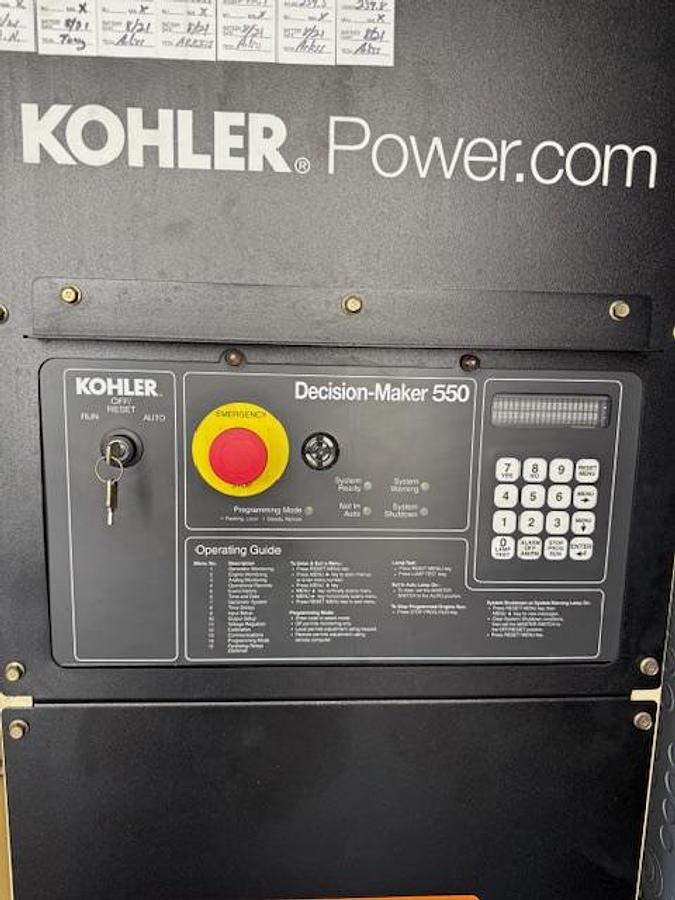 Kohler 1750kW Diesel Generator Set with MTU 12V4000 Engine - 8.75MW Paralleling Plant — product image 3 of 5