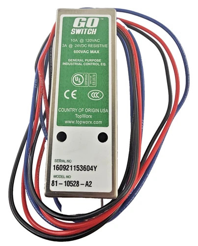 TopWorx GO Switch Model 81-10528-A2 Proximity Limit Switch