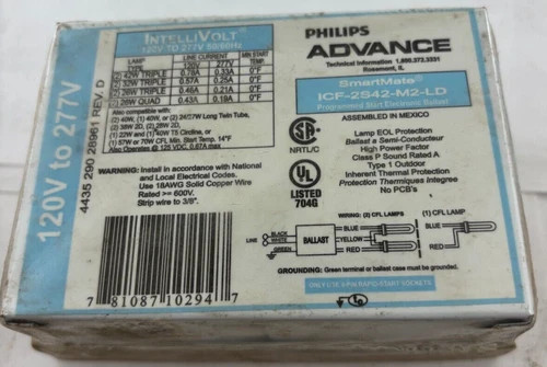 Philips Advance SmartMate Electronic Ballast ICF-2S42-M2-LD — primary product image