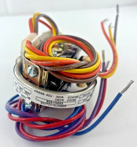 Barksdale B2S-H48SS Bourdon Tube Pressure Switch — product image 2 of 8