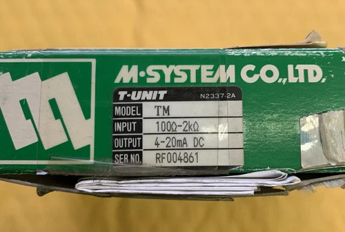 M-System T-Unit TM Potentiometer Transmitter — primary product image