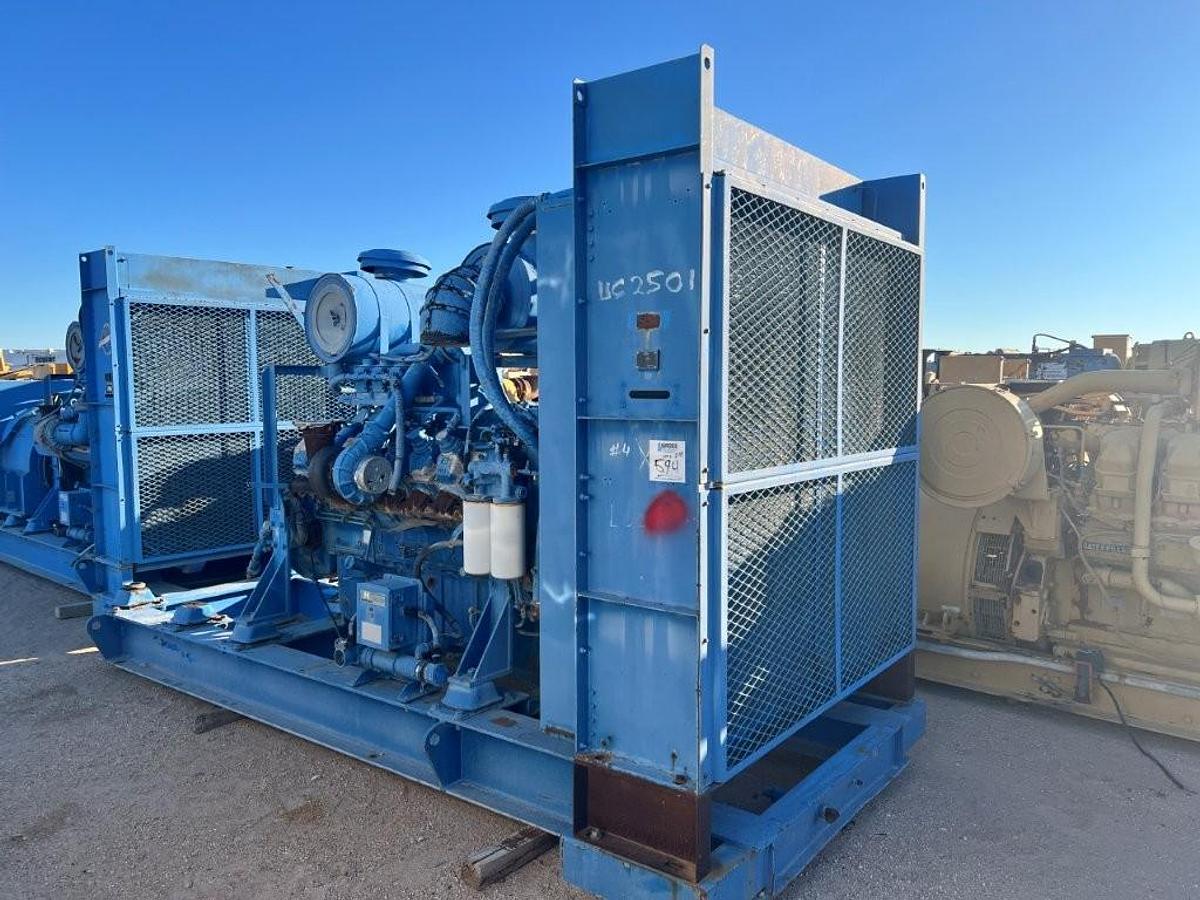 MTU 16V2000 1000 kW Diesel Generator Set with Stamford CC634C Alternator — product image 4 of 4