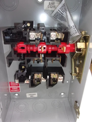 General Electric TG3222 General Duty Safety Switch, 60A, 240V, 2-Pole, Fusible, NEMA 1 — product image 5 of 8