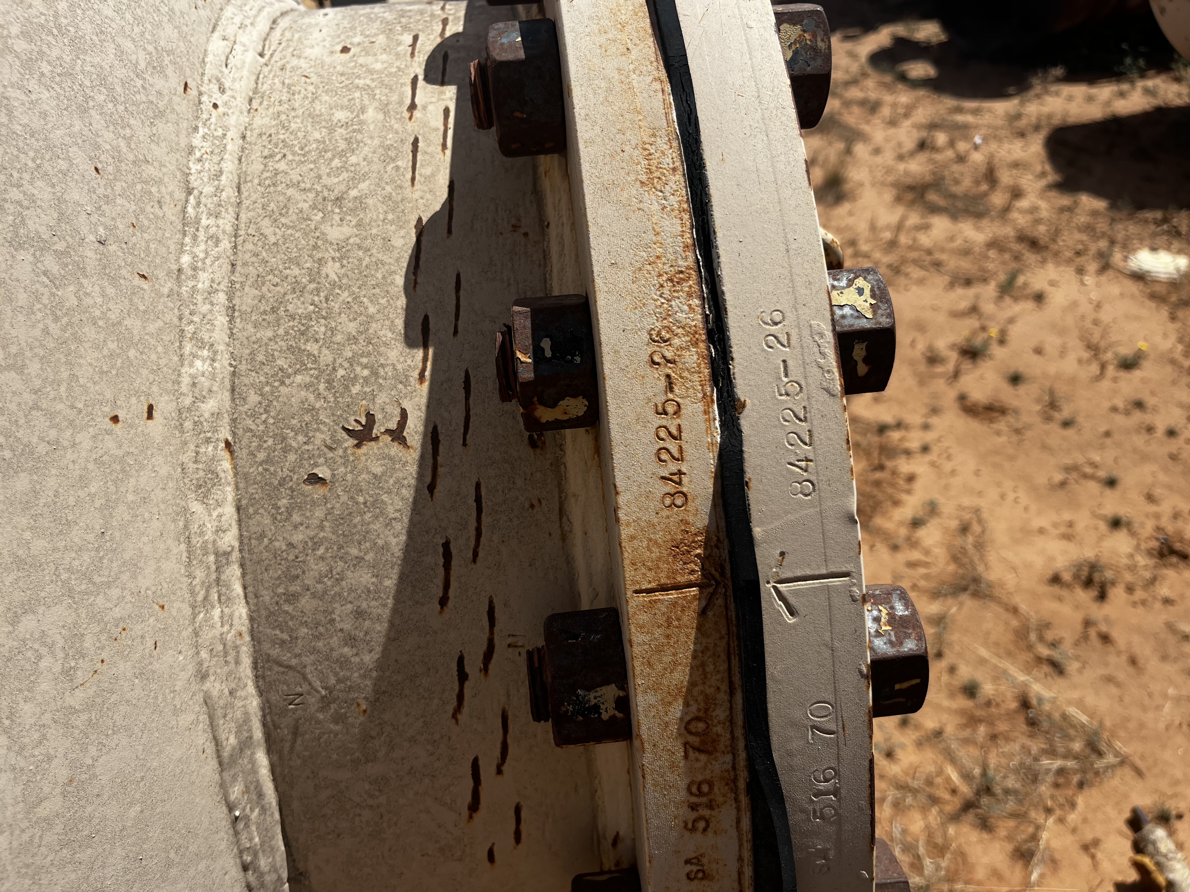 Area Tanks 3-Phase Horizontal Separator, 36 in x 10 ft, Serial J-157 — product image 3 of 6