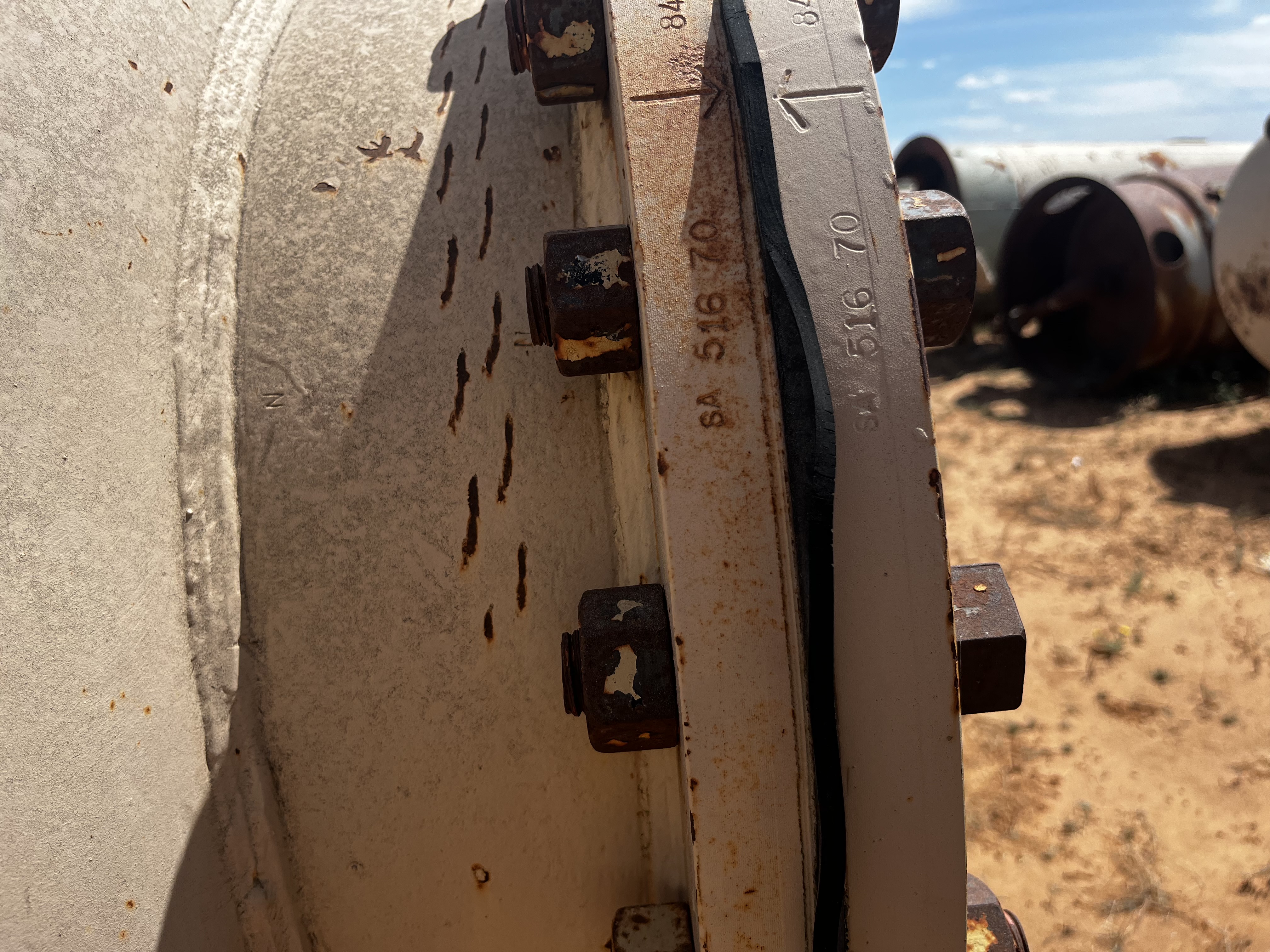Area Tanks 3-Phase Horizontal Separator, 36 in x 10 ft, Serial J-157 — product image 2 of 6