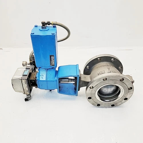 Neles Jamesbury 6 Inch Ball Valve R21CA06CCJD with B1CU 11/40 Pneumatic Actuator — product image 9 of 10