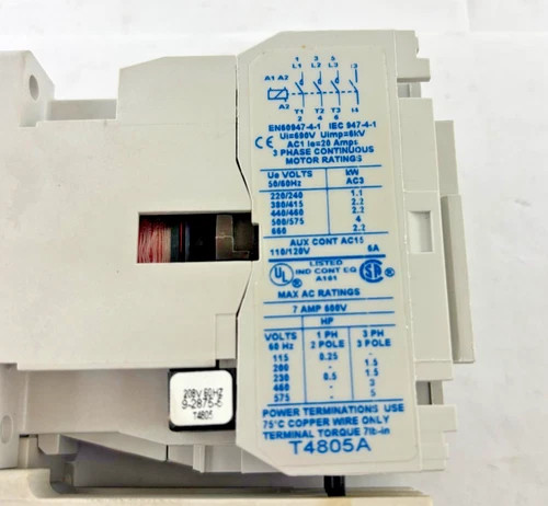 Eaton Cutler-Hammer AE16ANS0EC Freedom Series IEC Motor Starter Size A — product image 6 of 8