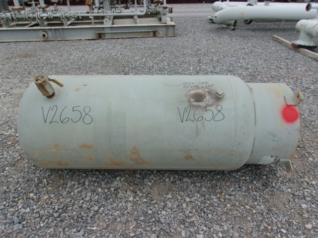Manchester Tank Horizontal Air Receiver Tank, 30" x 54", 200 PSI