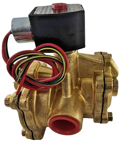 ASCO RedHat II EF8316G034 Solenoid Valve 3/8" NPT 3-Way Brass — product image 5 of 8