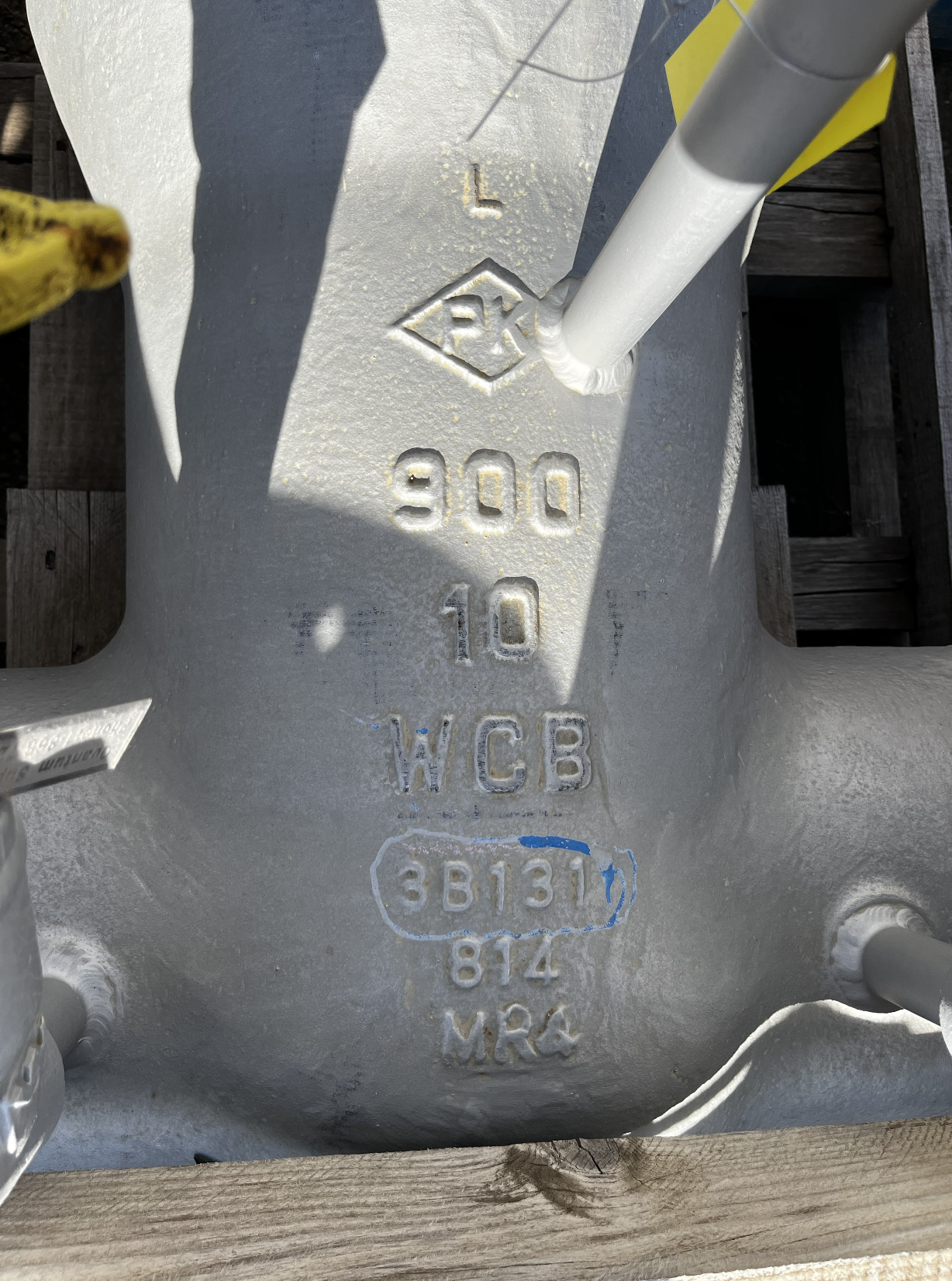 PK Valve 10 Inch Class 900 Carbon Steel Gate Valve — primary product image