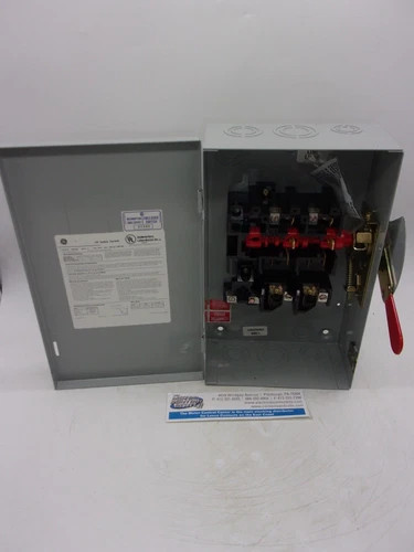 General Electric TG3222 General Duty Safety Switch, 60A, 240V, 2-Pole, Fusible, NEMA 1 — product image 4 of 8