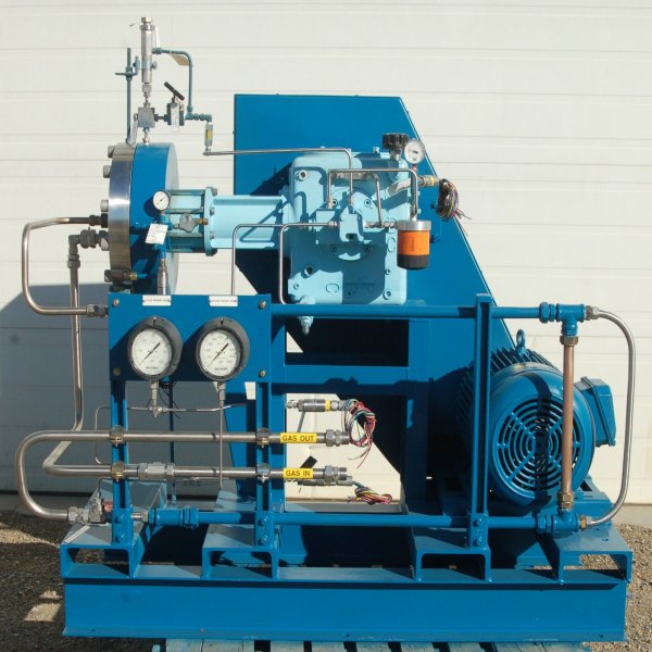 PDC Machines PDC-4-3500 30 HP High Pressure Diaphragm Gas Compressor
