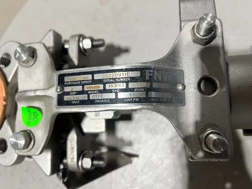 FNW 2" Knife Gate Valve FNW6500SK Actuated with Position Switches, Metal Seat — product image 2 of 8
