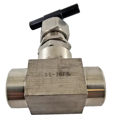 Whitey SS-7RF6 Stainless Steel Needle Valve, 3/8" Tube — product image 6 of 7