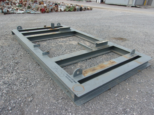 Custom I-Beam Vessel Skid Frame SK255 — product image 3 of 7