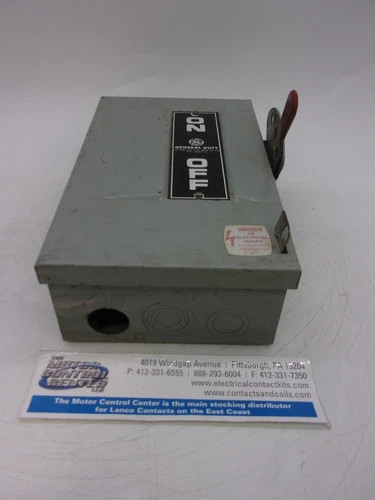 General Electric TG4321 General Duty Fusible Safety Switch — product image 8 of 8