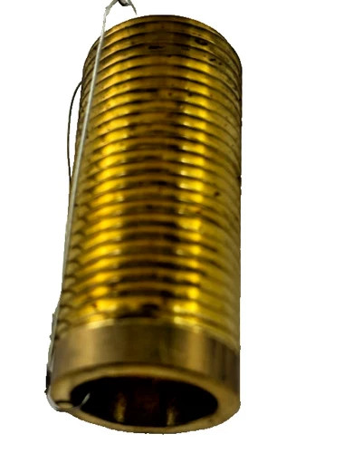 Threaded Brass Tube 0.875"-14 x 2" Length Model 2AB08M03 — product image 4 of 4