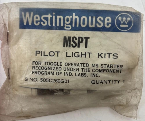 Westinghouse MSPT Pilot Light Kit 505C260G01 — product image 3 of 6