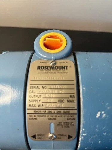 Rosemount 1151DP5E2AM3B3 Differential Pressure Transmitter with Local Display — product image 2 of 7