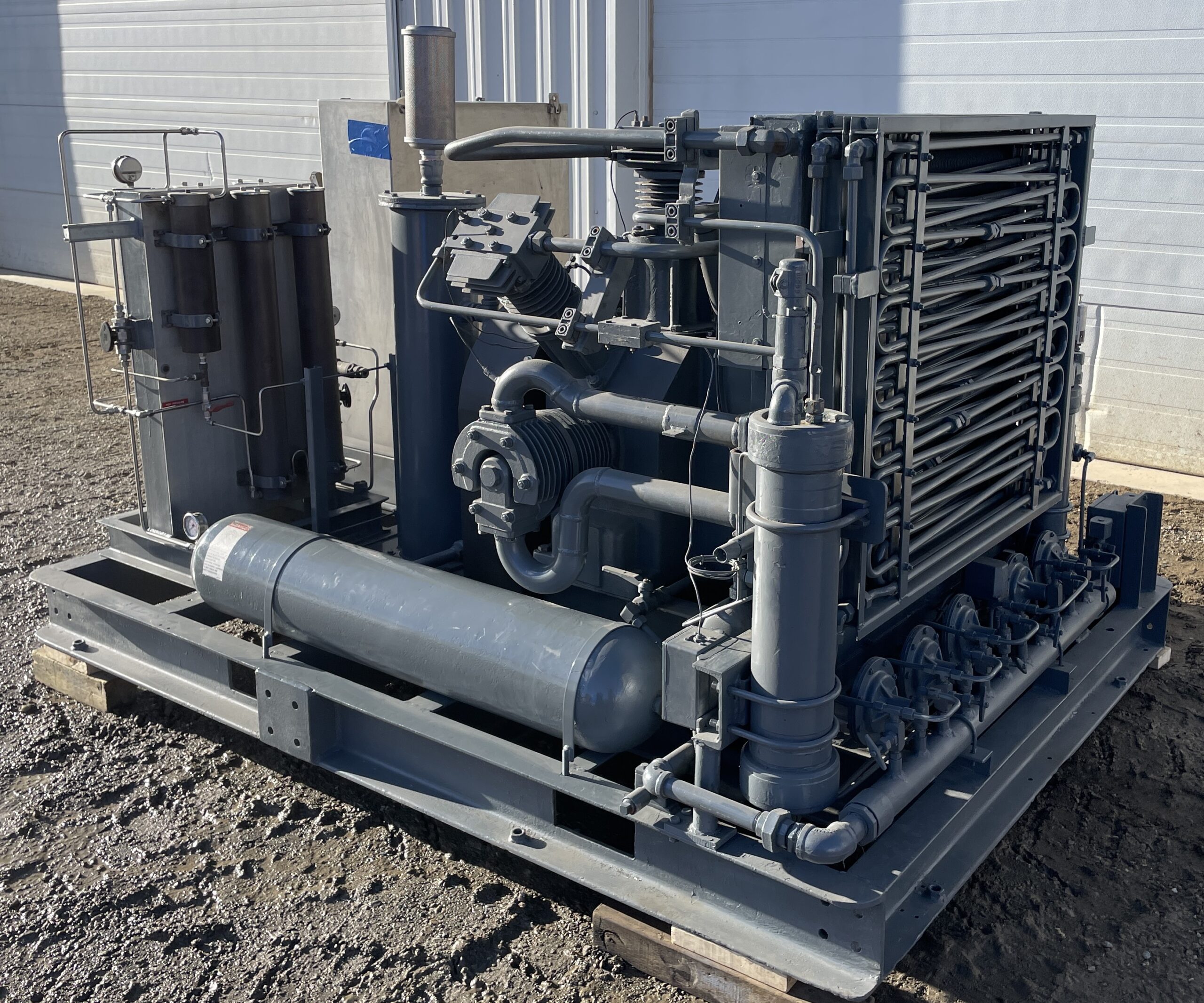 LMF V17/5518L35K 75 HP Air-Cooled High Pressure Air Compressor Package