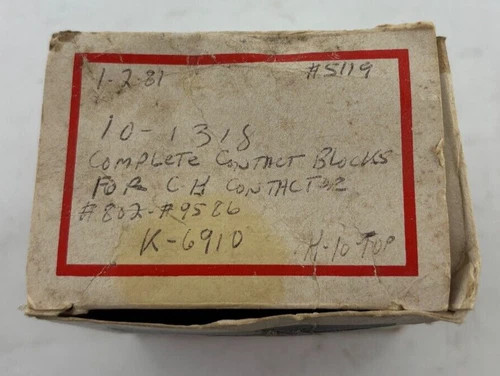 Cutler-Hammer 10-1318 Complete Contact Blocks — product image 2 of 6