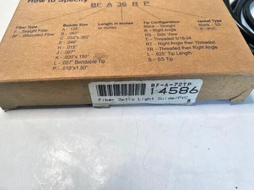 TRI-TRONICS BF-A-72TP Fiber Optic Light Guide — product image 2 of 4
