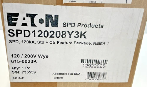 Eaton SPD120208Y3K Surge Protective Device — product image 2 of 7