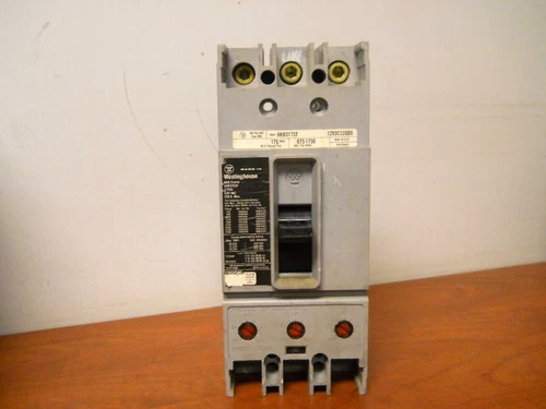 Westinghouse HKB3250F Molded Case Circuit Breaker, 250A Frame, 600V, 3-Pole with HKB3150T 150A Trip Unit