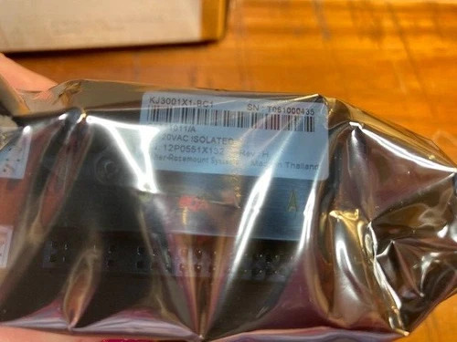 DeltaV KJ3001X1-BC1 Discrete Isolated 120VAC Dry Contact Fused 12P0551X132 — product image 4 of 4