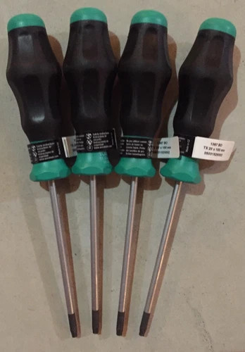 Wera Kraftform 1367 Comfort Screwdriver Torx TX20 x 100mm (Set of 4) — primary product image