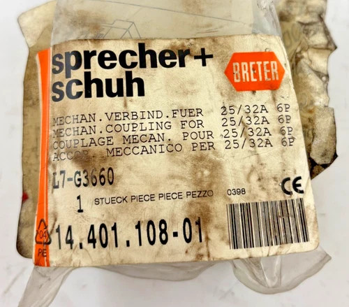 Sprecher + Schuh L7-G3660 Mechanical Coupling for 25/32A 6P Contactors