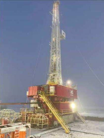 Drilling Rig 1000 - 1500HP AC 600K Cantilever Triple with Walking Package