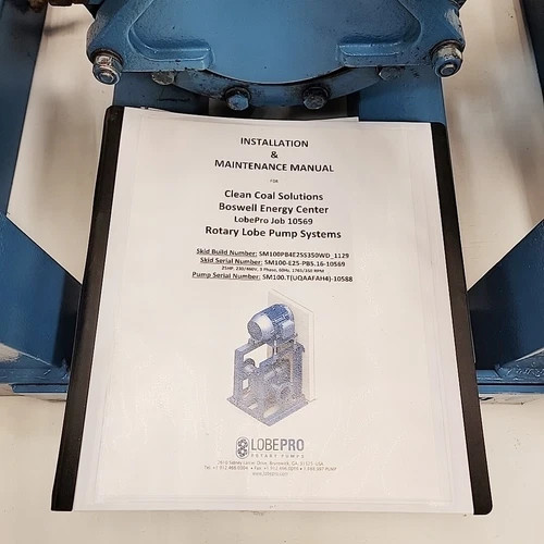 LobePro SM68T Positive Displacement Rotary Lobe Sludge Pump — product image 18 of 19