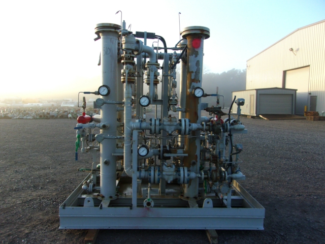 EML Manufacturing Vertical Gas Filter Separator F5510
