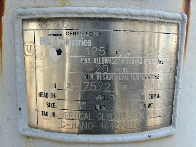 Exterran Glycol Reboiler 60" x 28' 2MM BTU/hr — product image 9 of 13