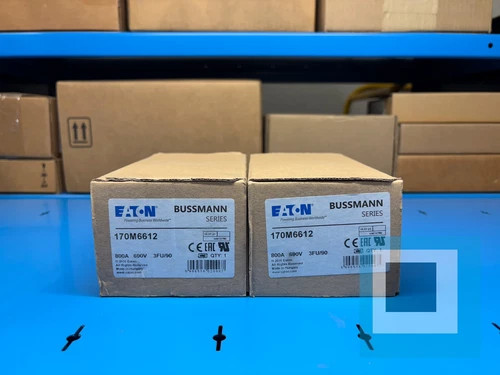 Eaton Bussmann 170M6612 High-Speed Square Body Fuse, 800A, 690V (Pack of 2) — primary product image