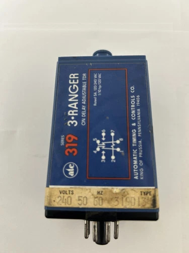 ATC Series 319 3-Ranger On-Delay Adjustable Timer 319D134 — product image 4 of 4