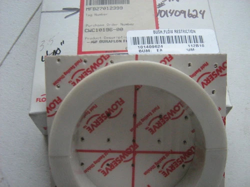Flowserve Durco Duraflon Flow Restriction Bushing MFB27012399 3.50" Split — primary product image