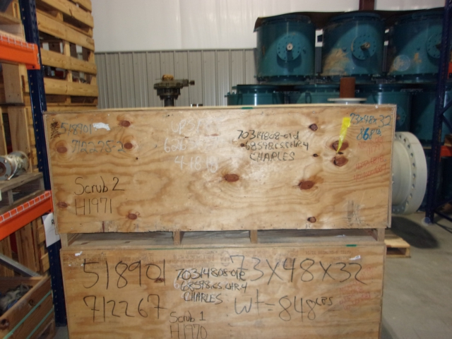 PECO Facet Horizontal Gas Scrubber 95H-823-66ID-1360-CT — product image 10 of 10