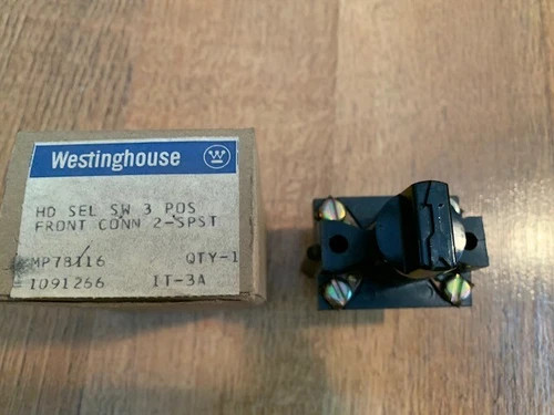 Westinghouse Heavy Duty 3-Position Selector Switch 1091266 — primary product image