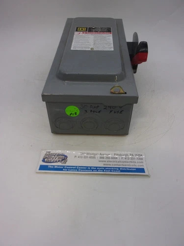 Square D H321N Heavy Duty Safety Switch, 30A, 3P, Fusible, 240V, NEMA 1 — product image 6 of 8