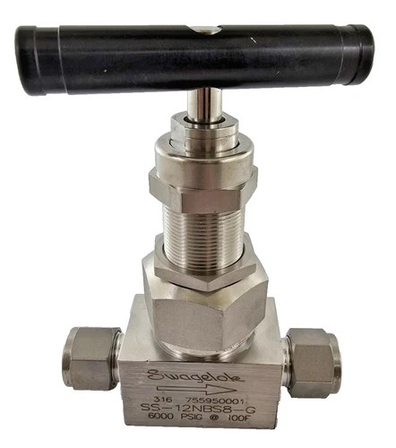 Swagelok Stainless Steel Needle Valve SS-12NBS8-G — product image 2 of 8