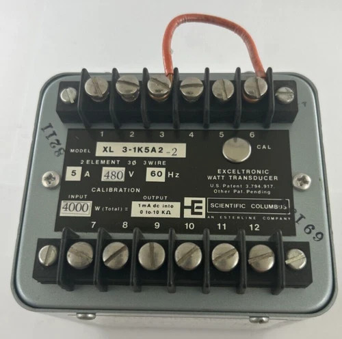 Scientific Columbus XL31K5A2 Exceltronic Watt Transducer