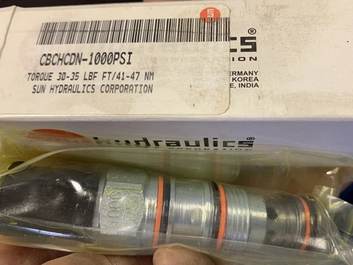 Sun Hydraulics CBCH-CDN Counterbalance Valve Cartridge 1000 PSI