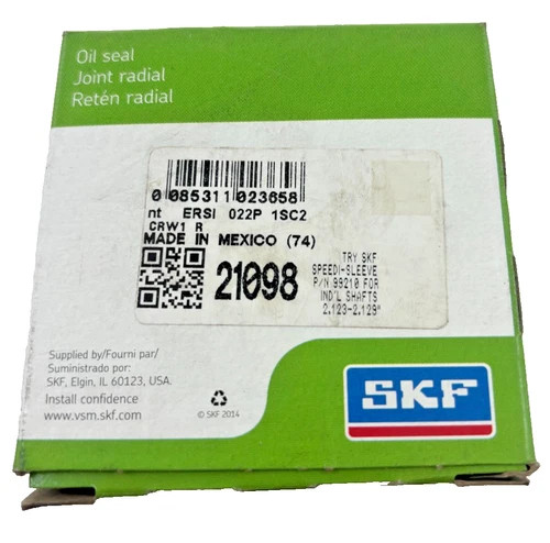 SKF 21098 Radial Shaft Oil Seal — product image 2 of 4