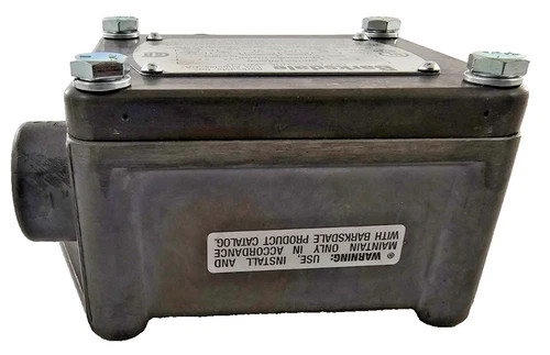 Barksdale P1X-K85SS-T Explosion-Proof High Pressure Switch — product image 5 of 9