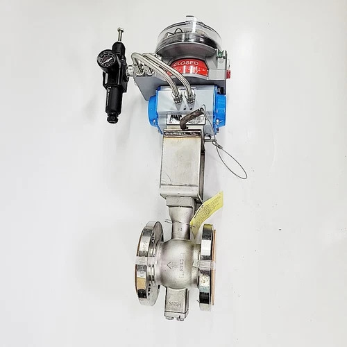 Neles Jamesbury 2-inch Ball Valve RECA02CJJSTA with VPLV100DABD Pneumatic Actuator — product image 8 of 10