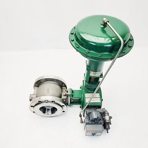 Fisher 6" V150 CL-150 Control Valve With 1052 Size 40 Pneumatic Actuator