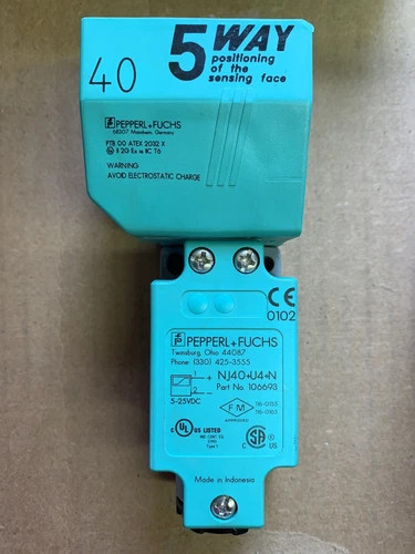 Pepperl+Fuchs NJ40+U4+N Inductive Proximity Sensor
