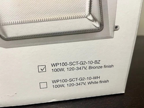 Stonco Keene WP100-SCT-G2-10-BZ 100W LED Wall Pack — product image 4 of 6